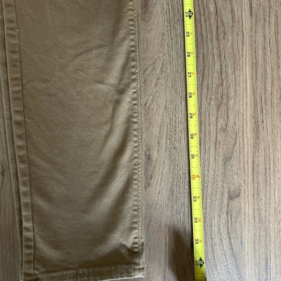 Old Navy sz 10 women’s tan Rockstar ankle skinny jeans, casual khakis, stretchy - Picture 7 of 8